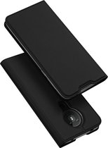 Luxe zwart agenda wallet hoesje Nokia 5.3