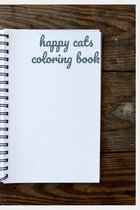happy cats coloring book