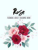 Rose Flowers Coloring Book