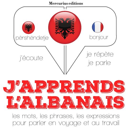 J'apprends l'albanais - cover