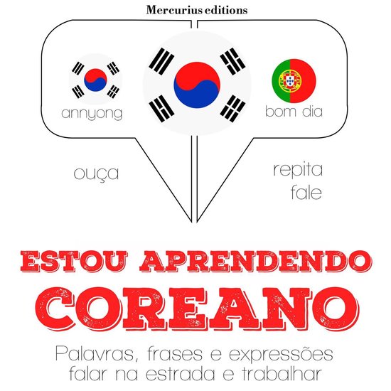 Estou aprendendo coreano - cover