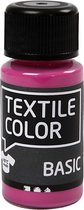 Textielverf - Kledingverf - Roze - Basic - Textile Color - Creotime - 50 ml