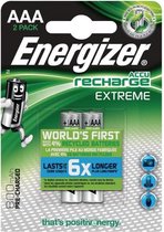 Energizer Recharche Extreme 800mah Aaa-batterijen 2 Stuks