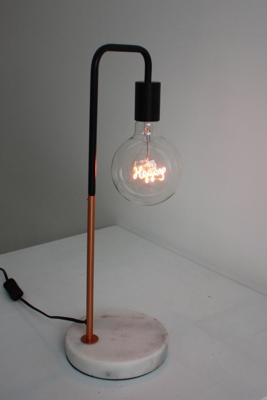 Steepletone staande lamp inclusief retro lamp | bol.com