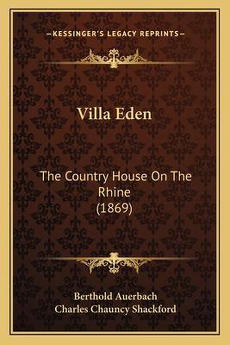 Villa Eden van Berthold Auerbach