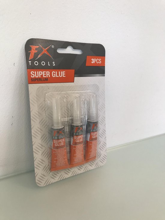 Super glue lijm (3 stuks per verpakking)