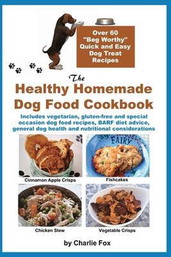 The Healthy Homemade Dog Food Cookbook - cover