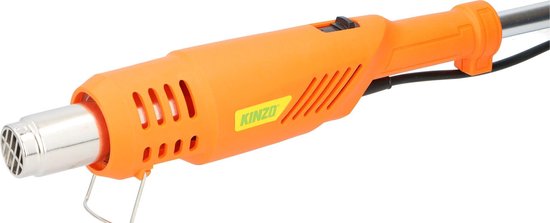 Brûleur 3 En 1 Kinzo 2000W - Brûleur Herbes, Décapant Peinture Et Allume Barbecue