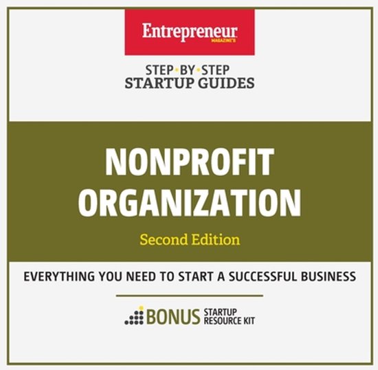 StartUp Guides - Nonprofit Organization - cover