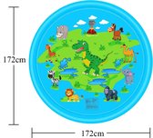 Water Fontein Speelmat voor kinderen - waterspeelgoed - 170CM - GRATIS ZOMERS KADO T.W.V. € 9,95 - tuin - verkoeling