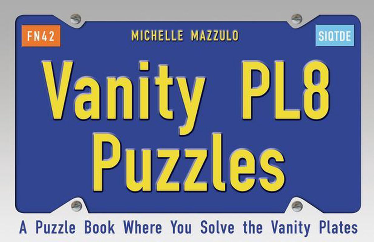 Vanity Plate Puzzles