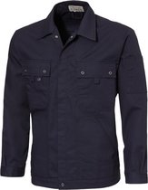 Ultimate Workwear - Standaard werkjas/jack (battledress) KAPRUN- Polykatoen 245gr/m2 - Blauw (Marine/Navy)