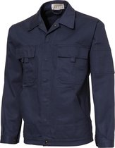 Ultimate Workwear - Standaard werkjas/jack (battledress) KREMS- 100% katoen 320gr/m2 - extra stevig - Blauw (Marine/Navy)