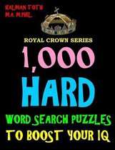 1,000 Hard Word Search Puzzles to Boost Your IQ