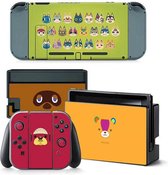 Animal crossing - Nintendo switch - sticker - sticker bundle - Hard Case - Controller Gear- controller sticker - Animal crossing sticker - Bescherming - Nintendo bescherming - Deca