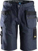 Snickers Workwear LiteWork 375 Short+ Donker Blauw 46 6101 (Jeansmaat 31/32)