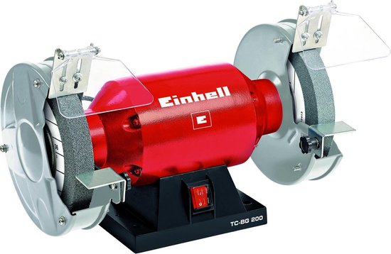 Amoladora De Banco 400w. Tc-bg 200 Einhell Color Rojo | Cuotas sin interés