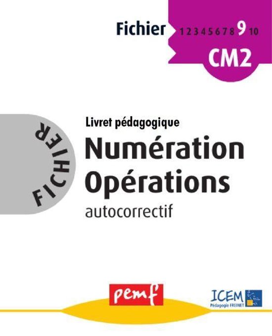 Fichier Numération Opérations - Fichier Numération Opéra ... - cover