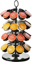 KitchenMoments® Dolce Gusto Capsulehouder - 360 Graden Draaibaar - Cuphouder - 36 Capsules - Zwart