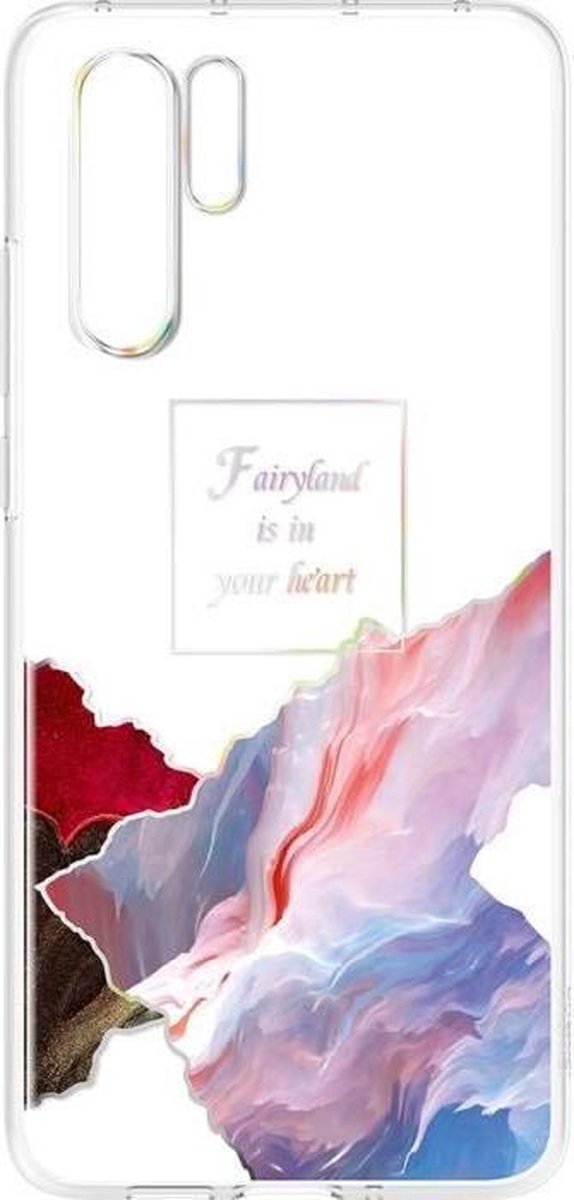 Huawei Clear Cover voor Huawei P30 Pro - Floating Fairyland