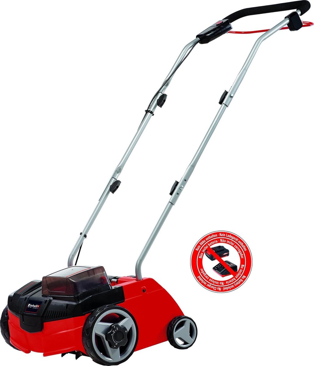 Bol.com EINHELL GC-SC 36/31 Li Solo Accu Verticuteerder en Beluchter Power X-Change aanbieding