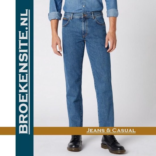 Wrangler Texas Stonewash Jeans Heren Size : 34/34