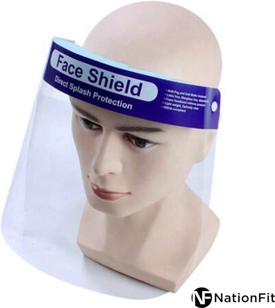Spatmasker - Herbruikbaar - Comfortabel - Geschikt voor brildragers - 1 stuks