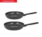 Demeyere Alu Comfort Koekenpan - set 24 + 28 - inclusief panbeschermer