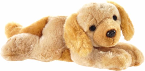 Pluche blonde Labrador hond knuffel 32 cm - Honden huisdieren knuffels -  Speelgoed... | bol.com