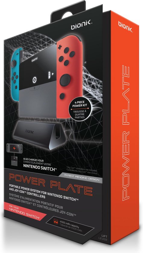 Bionik - Power Plate Portable Power System for Nintendo Switch | bol.com