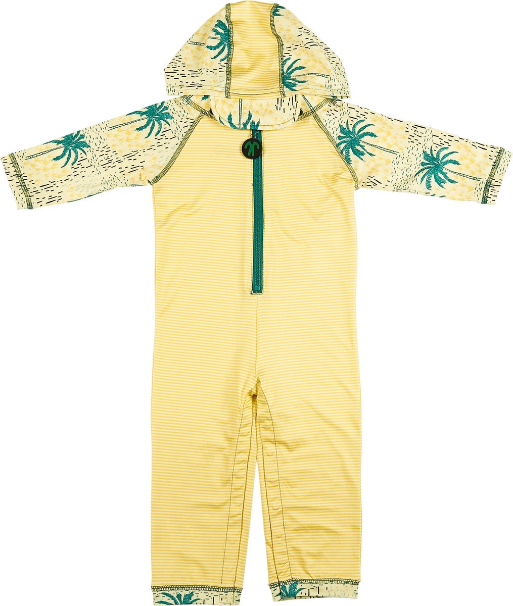 Ducksday - zwempak - voor baby en peuter - lang - UV-werend UPF50+ - unisex - Cala - 2 jaar - 86/92