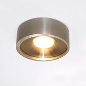 Artdelight - Plafondlamp Orlando Ø 14 cm aluminium