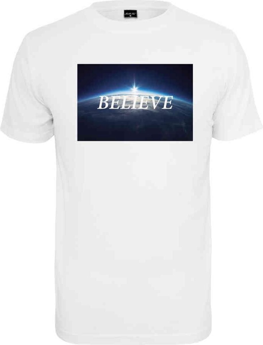Urban Classics Heren Tshirt -M- Believe Wit