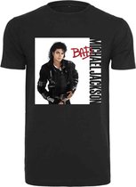 Urban Classics Michael Jackson Heren Tshirt -M- Michael Jackson Bad Zwart