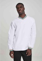 Urban Classics Sweater/trui -S- Warm Up Pull Over Wit