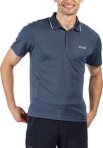 Regatta Poloshirt - Mannen - blauw/wit