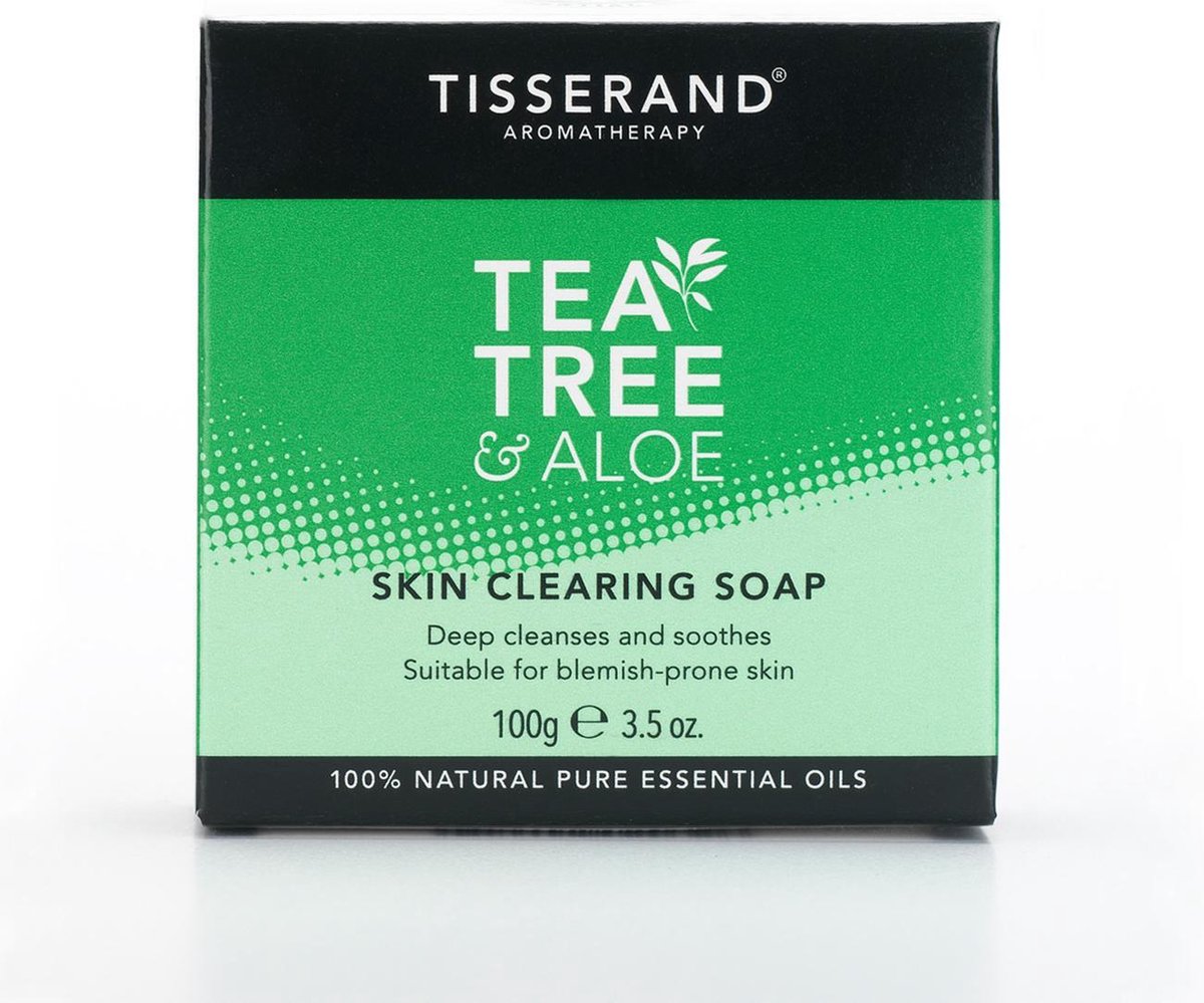 Tisserand Skin clearing soap tea tree aloe