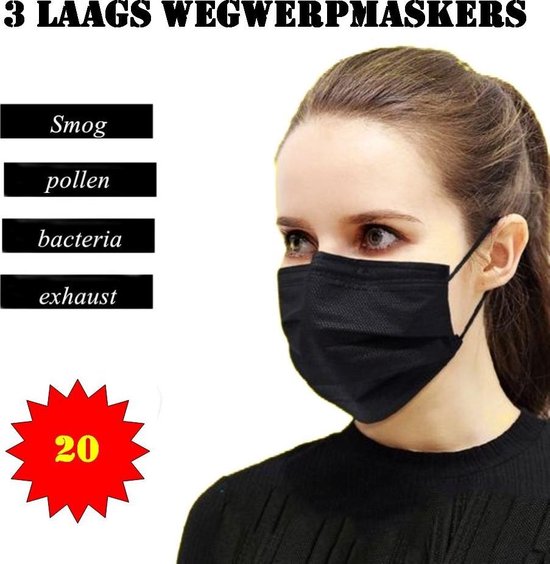 Unbound - Universele Hygiënische VR Wegwerp Maskers met Opbergdoosje