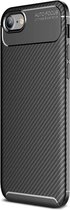 Apple iPhone SE (2020) Case Carbon - Zwart