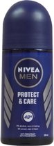 Nivea Deo Roll-on Men - Protect & Care - 50ml