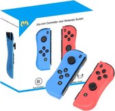 MOJO Wireless JoyController met Polsbandjes voor Nintendo Switch - Blauw/Rood