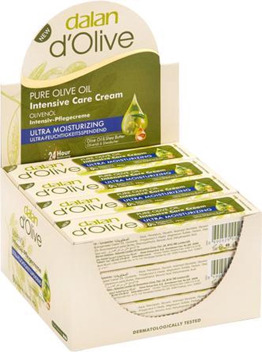 Dalan d'Olive Intesive Cream 20 ml Inhoud doos 12 stuks