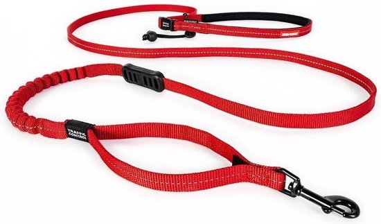 Beeztees Parinca Premium - Hondenriem - rood - 500 cm