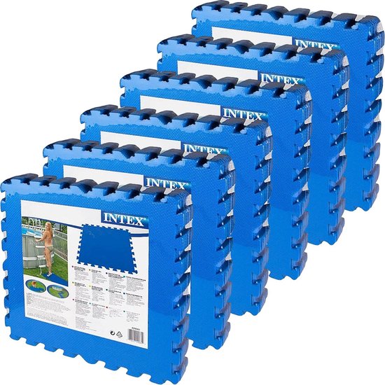 Markeer Nieuwheid Acteur Intex - Voordeelverpakking - Zwembad tegels - 50 x 50 cm - 48 tegels - 12m²  | bol.com