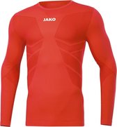 Jako Longsleeve Comfort 2.0 Kind Flame Maat 3XS