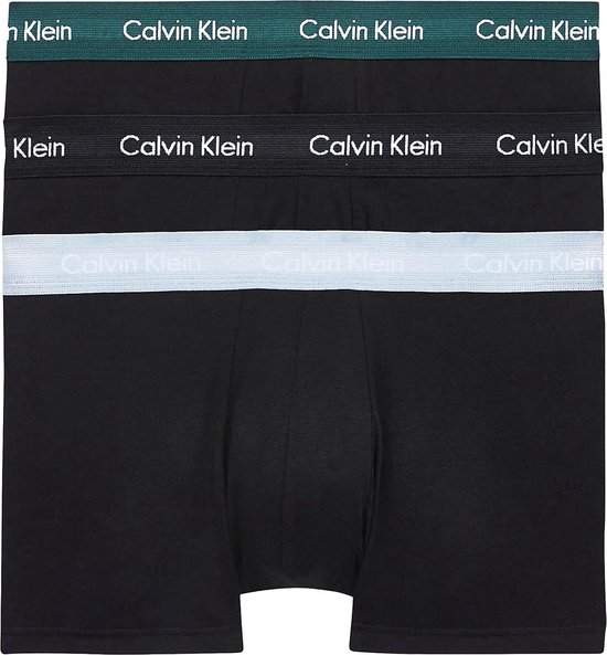 Calvin Klein Onderbroek - Maat M - Mannen - zwart/donker groen/grijs |  bol.com
