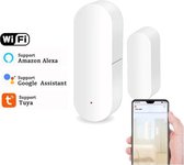 DrPhone Sense2 - Wifi Deursensor / Raamsensor - Beveiliging met Notificaties - Magnetische Sensor - Google Home / Amazon Alexa - Tuya/Smartlife App