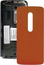 Batterij achterkant voor Motorola Moto X Play XT1561 XT1562 (oranje)