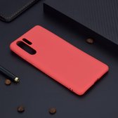 Voor Huawei P30 Pro Candy Color TPU Case (rood)