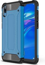 Magic Armor TPU + PC Combinatie Case voor Huawei Enjoy 9 (blauw)